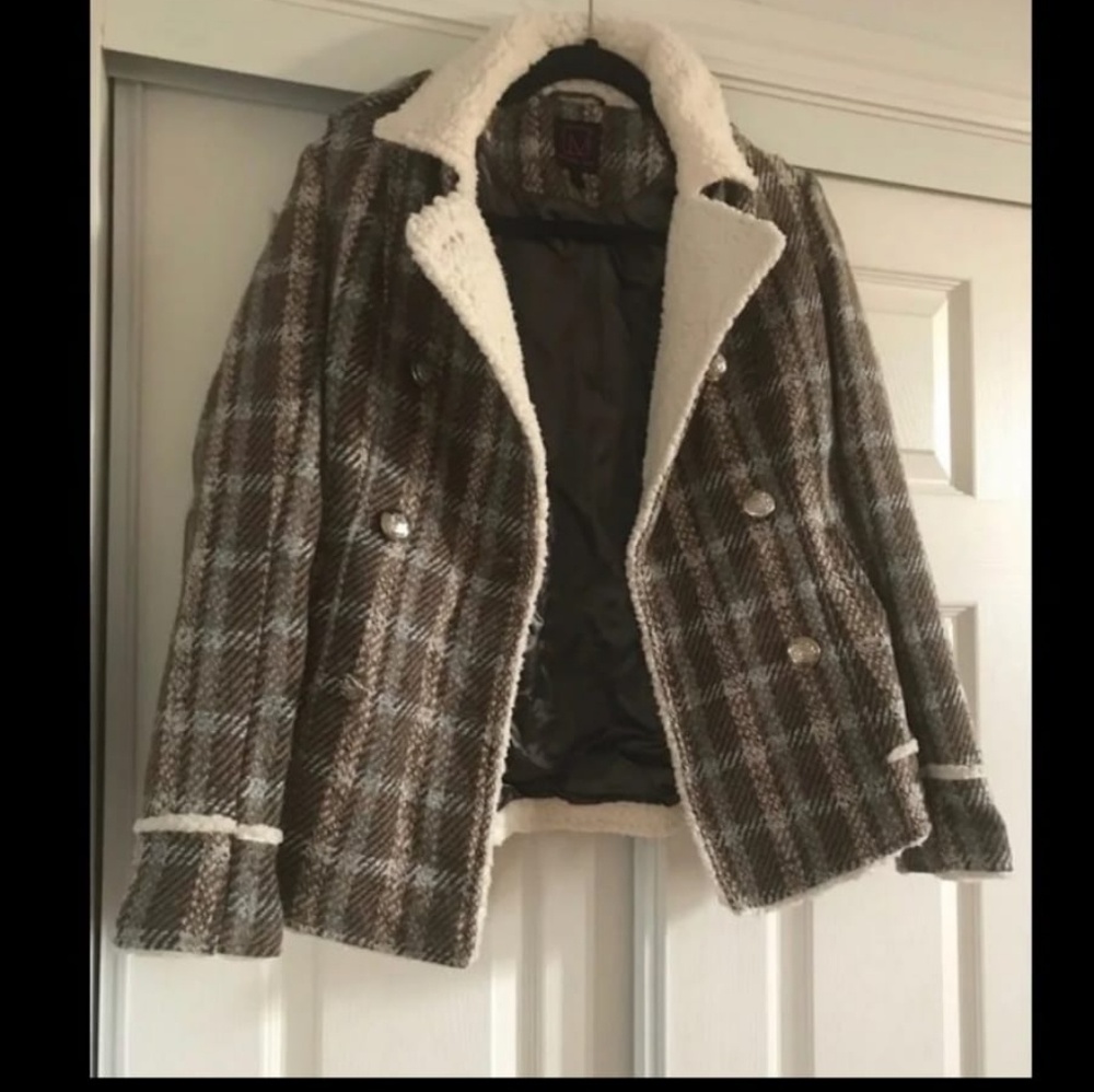 Plaid coat